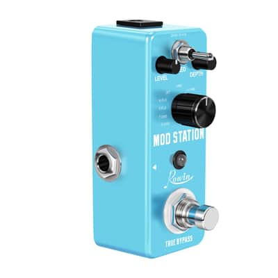 Rowin LEF3808 Mod Station 11 Mod Effects Pedal True Bypass,price include the import duty to US buyer image 5