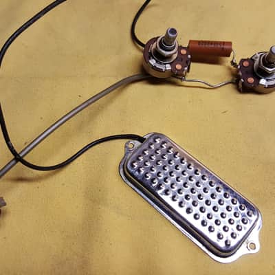 Kay Pickup harness and pickup 1964 chrome image 1