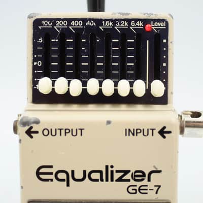 Boss GE-7 Equalizer 1984 Made in Japan ACA Vintage Guitar Effect