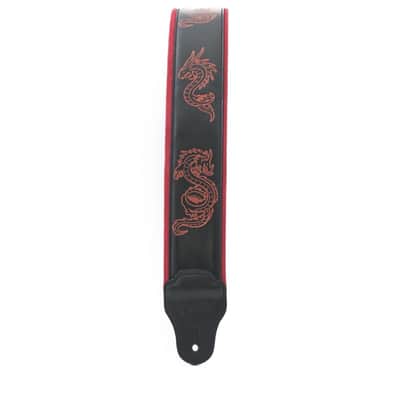 Right ON Whole-Lotta Love Jimmy Page - Dragon Design Guitar Strap image 2