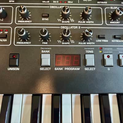 Sequential Prophet-6 49-Key 6-Voice Polyphonic Synthesizer 2018 - 2020 - Black with Wood Sides image 14