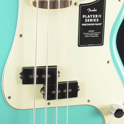 Fender 75th Anniversary Player II Precision Bass Seafoam Green Rosewood Fingerboard image 4