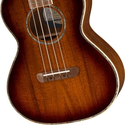 Fender Montecito Tenor Ukulele. Walnut Fingerboard, Shaded Edge Burst image 5
