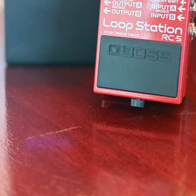 Boss RC-5 Loop Station 2020 - Present - Red image 1