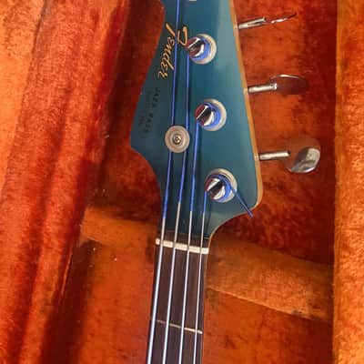 Fender left hand Jazz Bass 1965 Lake Placid Blue image 2