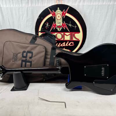PRS Paul Reed Smith SE Santana Guitar with Gig Bag - MIK Korea 2001 image 7