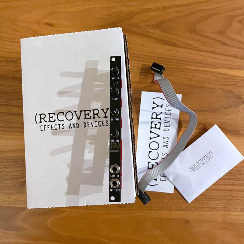 Recovery Effects 2HP ADSR - René Schmitz Fastest Envelope in the West Envelope 2022 - Black image 1