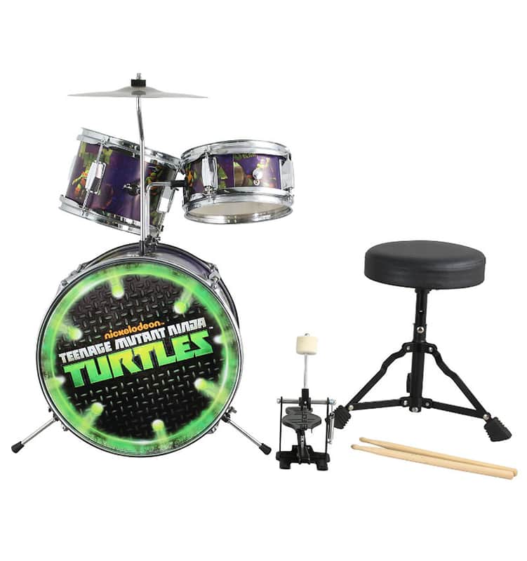 Peavey TMNT Teenage Mutant Ninja Turtle Junior Drum Kit w/ Drum Stool (3021120) image 1