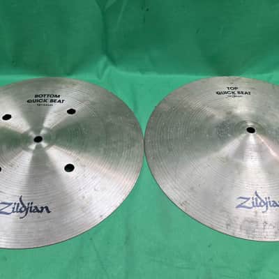 Zildjian 13" A Series Quick Beat Hi-Hat Cymbals (Pair) - Traditional image 1