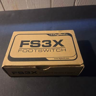 DigiTech FS3X 3 Button Footswitch 2010s - Black image 2