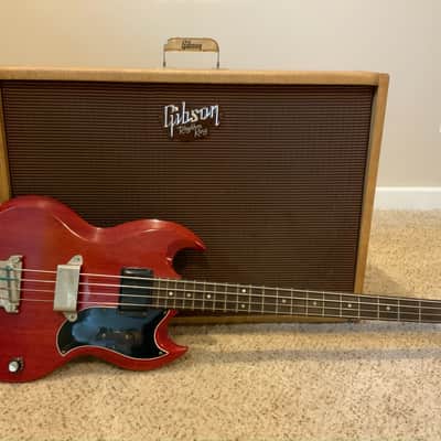 Gibson EB-0 1961 Cherry original owner image 1