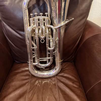 Yamaha YEP-321S Intermediate 4-Valve Euphonium 2010s - Silver-Plated image 1