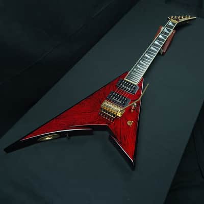 Jackson USA Custom Shop RR24 Rhoads w/ Cut Outs 2005 Red Marble Pablo Santana Masterbuilt NAMM'05 image 2