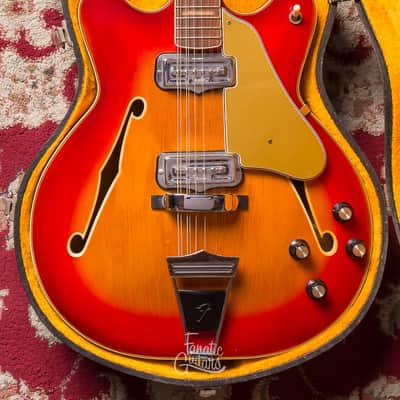 Fender Coronado XII 1967 - Sunburst #162646 Second Hand image 2