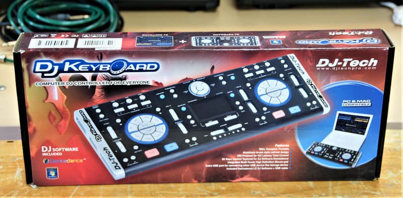 DJ-Tec tools DJ Keyboard Black & sliver image 1