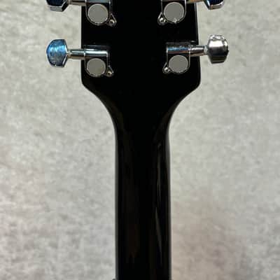 Hamer DC double cutaway electric guitar transparent black (made in Korea) image 8