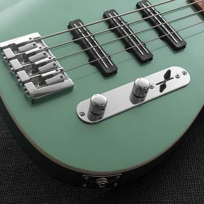 Reverend Triad Bass Guitar - Metallic Alpine image 4