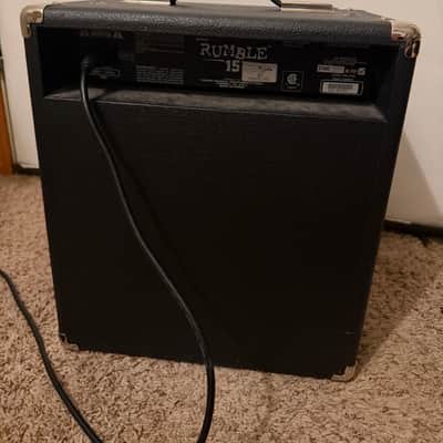 Fender Rumble 15 V2 15W 1x8 Bass Combo Amp Black image 2