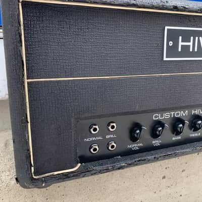 1975 Hiwatt DR103 Custom 100-Watt Guitar Amp Head [Fully Serviced] image 2