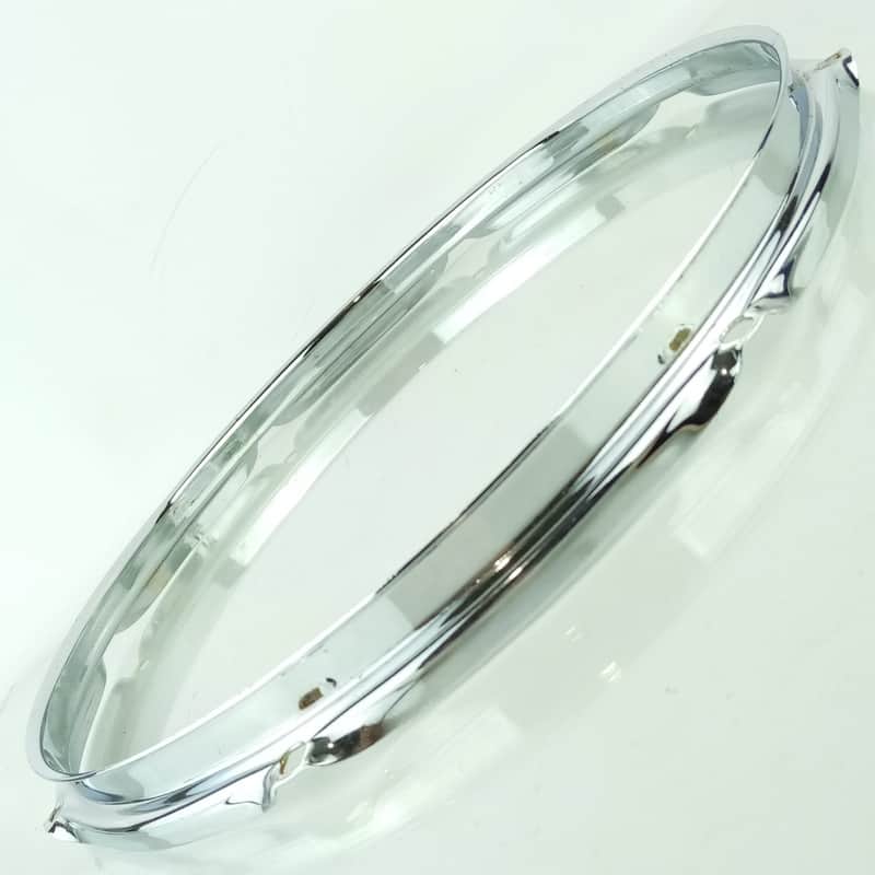Ludwig 14"8-Lug Batter 60s-70s Snare/Floor Tom Drum Rim/Hoop 1.6mm Triple Flange image 1