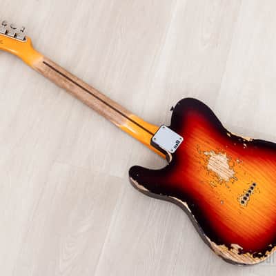Fender Custom Shop 1952 Telecaster Heavy Relic Big U Neck Sunburst w/ '51 Nocaster Pickups image 11