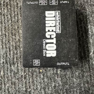 Whirlwind DIRECTOR Direct Box with Ground Lift 2010s - Black image 1