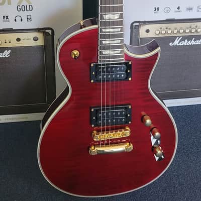 ESP LTD EC-1000CTM FM 2021 See Thru Black Cherry image 2