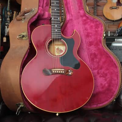 Gibson Starburst Studio centennial 1994  - Cherry red image 10