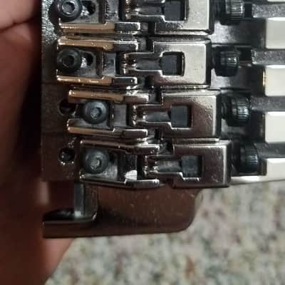 Ibanez Gotoh Lo Pro Edge Tremolo Chrome Awesome Shape!  Floyd Rose replacement, MIJ great quality image 4