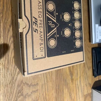 Phil Jones Bass PE-5 5 Band EQ Pre-Amp, Direct Box, & Signal Booster Pedal image 2