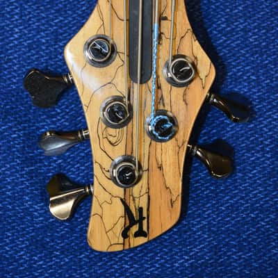 Martin Keith Elfin 5-String Bass 2011 Spalted Maple image 8