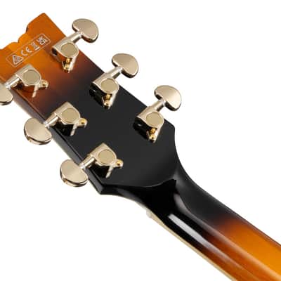 Ibanez John Scofield Signature  6 String Electric Guitar w/Case - Vintage Yellow Sunburst (JSM10VYS) image 3