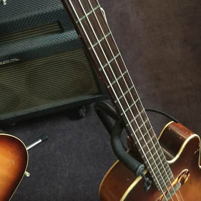 Kay Thin Twin K162 Bass 1950's Tobacco Burst image 5