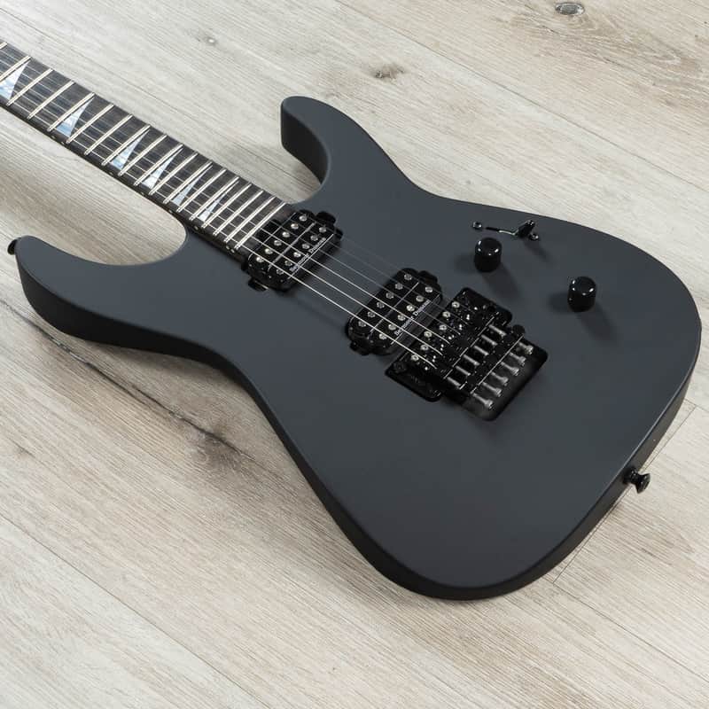 Mint Jackson American Series Soloist SL2 DX Guitar, Ebony Fretboard, Satin Black image 1