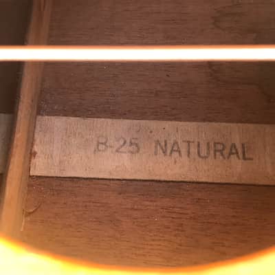 1964 Gibson B25 Natural image 8