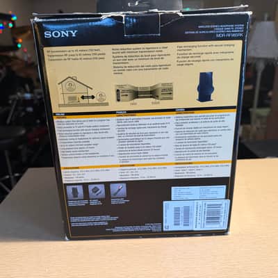 Brand New Sony MDR-RF985RK Over Ear Wireless Headphones Black For TV & Music image 4