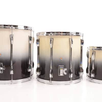 YAMAHA Russ Kunkel 1990/07 Custom Model 4 Piece Drum Kit w/Cases + Extras #24733 image 14