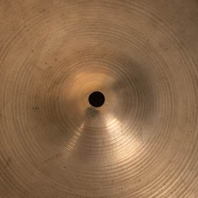 1960s Zildjian 14" Hi Hat Cymbals 915g 1142g image 6