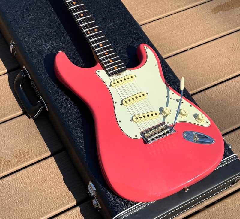 2024 Fender Custom Shop ‘64 Stratocaster Faded Aged Fiesta Red