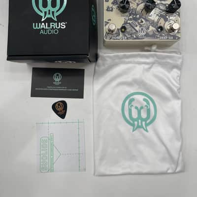 Walrus Audio Voyager / Deep Six Combo Rare Limited Edition Guitar Effect Pedal image 1