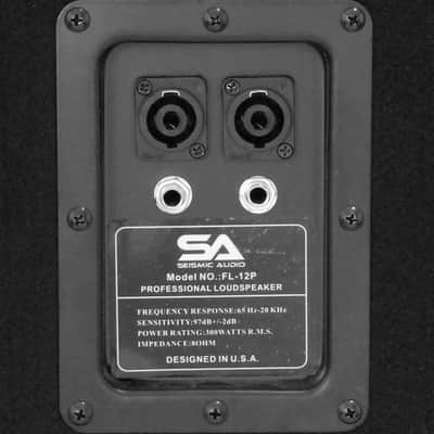 NEW 12" SEISMIC AUDIO PA SPEAKERS DJ/Band Pro Speaker image 6