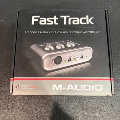 M-Audio Fast Track USB Audio Interface 2000s - Gray image 2