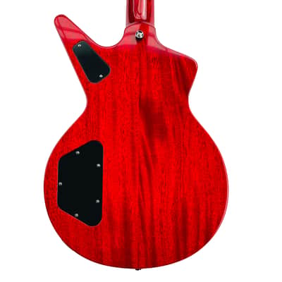 Dean USA Custom Shop Cadillac Flame Top - Trans Cherry Sunburst image 13