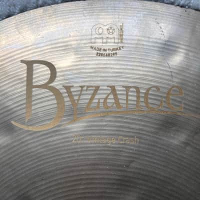 Meinl Byzance 20" Vintage Crash image 3