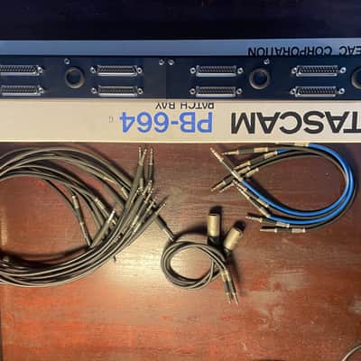 TASCAM PB-664 patch patchbay bantam / Sub-D 25 image 2