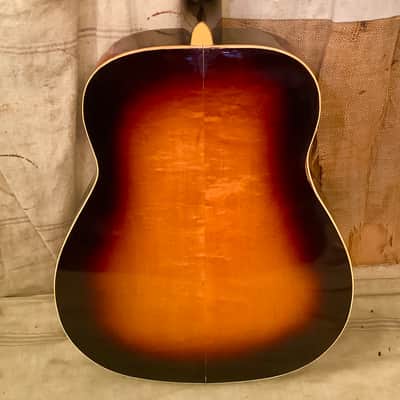 Epiphone FT-75  Seventy Five 1944 Sunburst Jumbo Flat-Top image 14