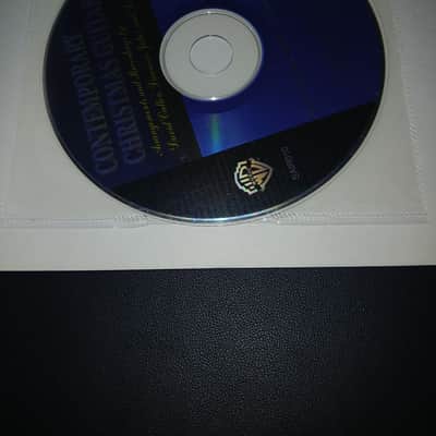 Contemporary Christmas Guitar Music Book Christmas Guitar Music Book w/cd Tab! Like new! 2002 - Black white image 12