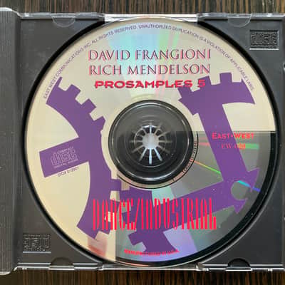 EastWest EW-029 “ProSamples Vol.5: Dance/Industiral (David Frangioni & Rich Mendelson) 1992 - CD-ROM image 4