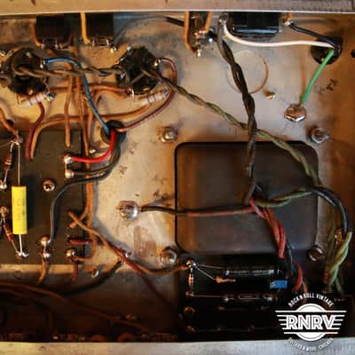 Fender Concert 6G12-A Brownface 40-Watt 4x10" Guitar Combo 1960 - 1963 - Brown image 15
