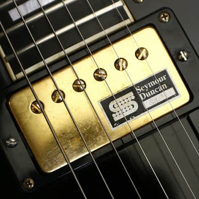 Rare ESP Edwards E-LP-98LTC LP Custom Ebony fret board Duncan PU Made in Japan image 6